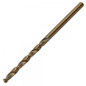 3.3mm x 65mm Cobalt Ground Jobber Drill Pack of 10